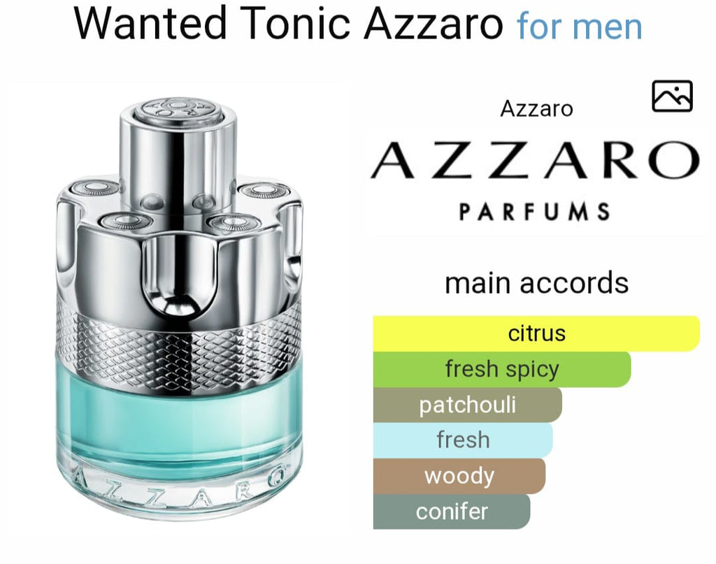 Azz*ro Wan*ed T*nic EDT