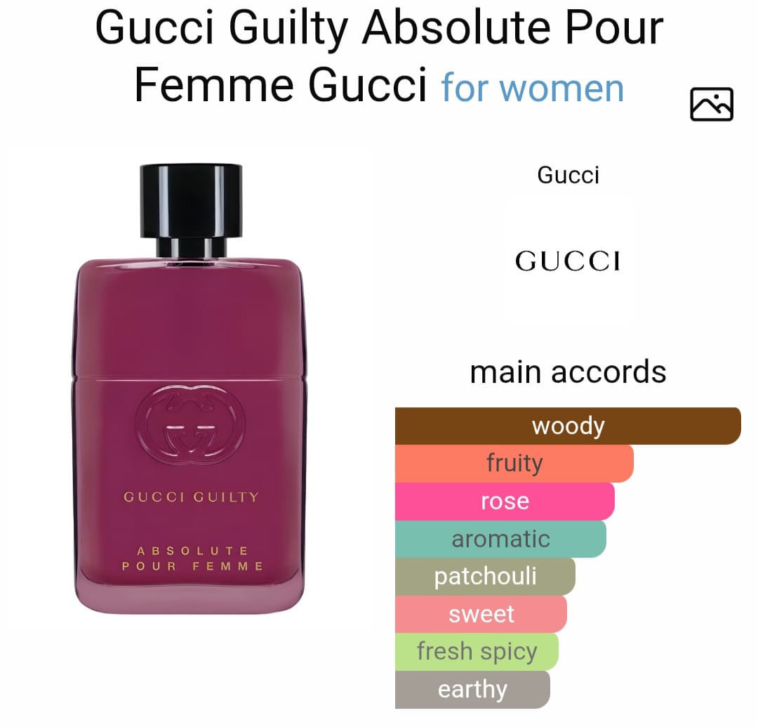 G*cci Gu*ltty Absol*te EDP Pour Femme