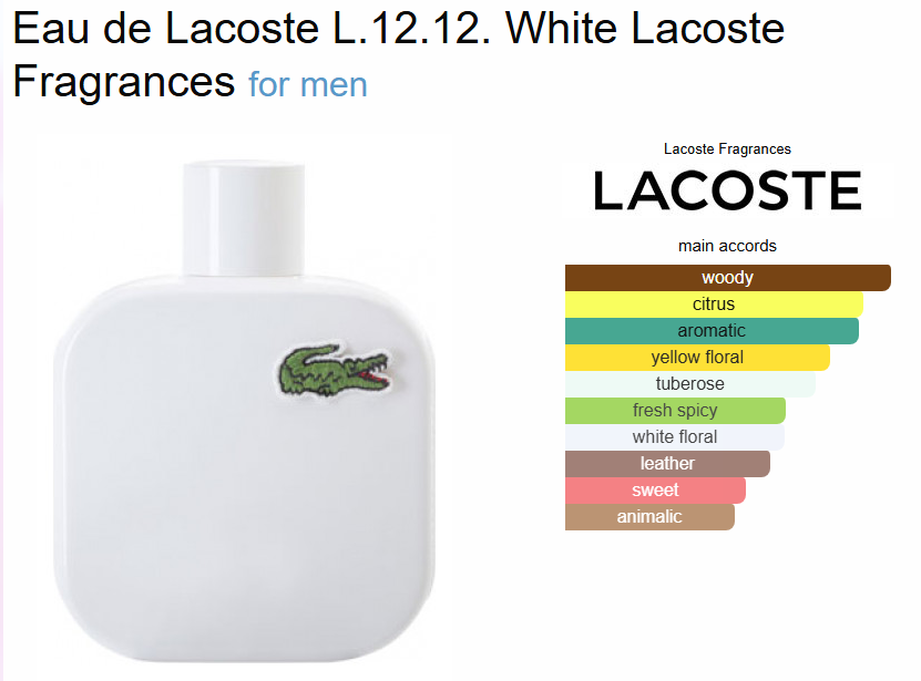 L*costee B*anc Eau de White (PREMIUM)