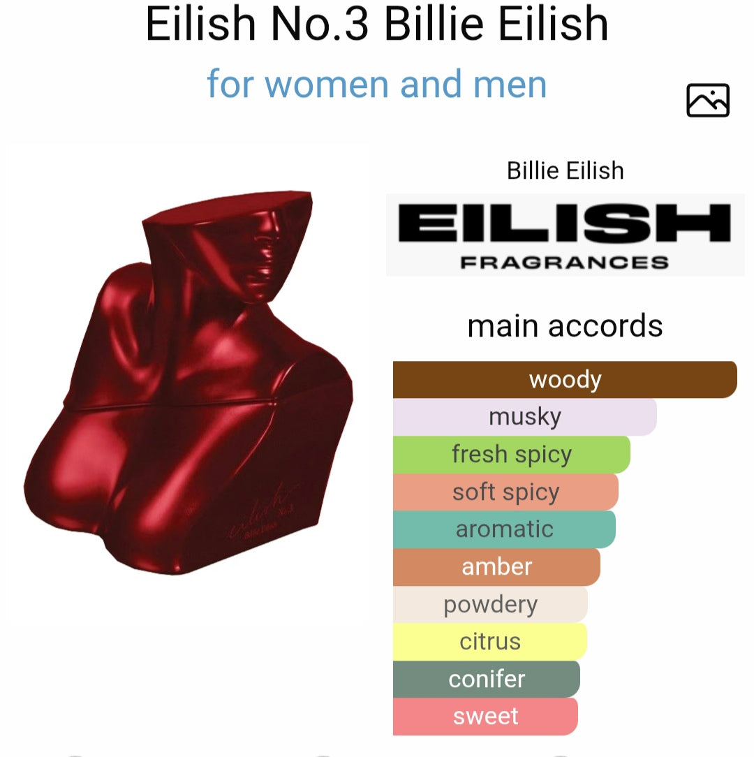 Bil*ie E*lish Eili*h No. 3 EDP