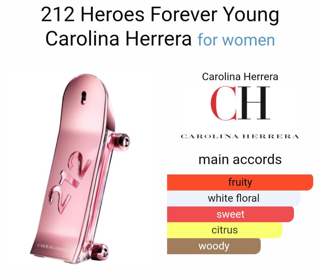 C*rolinee H*rreraa 212 h*roes forever yo*ng EDP (PREMIUM)