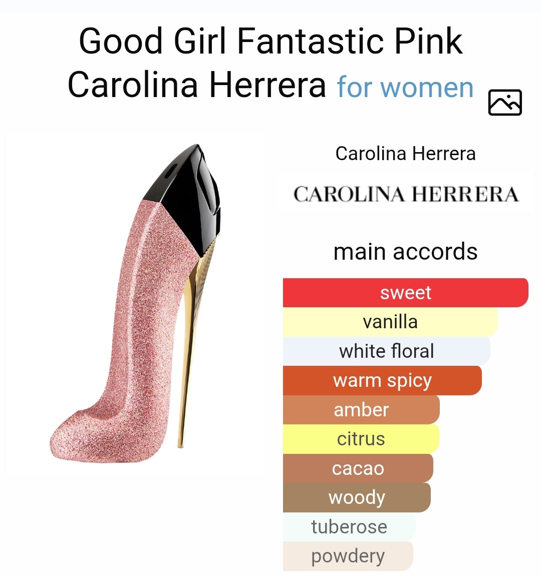 C*rolina H*rrera G*od Girl Fan*astic Pink