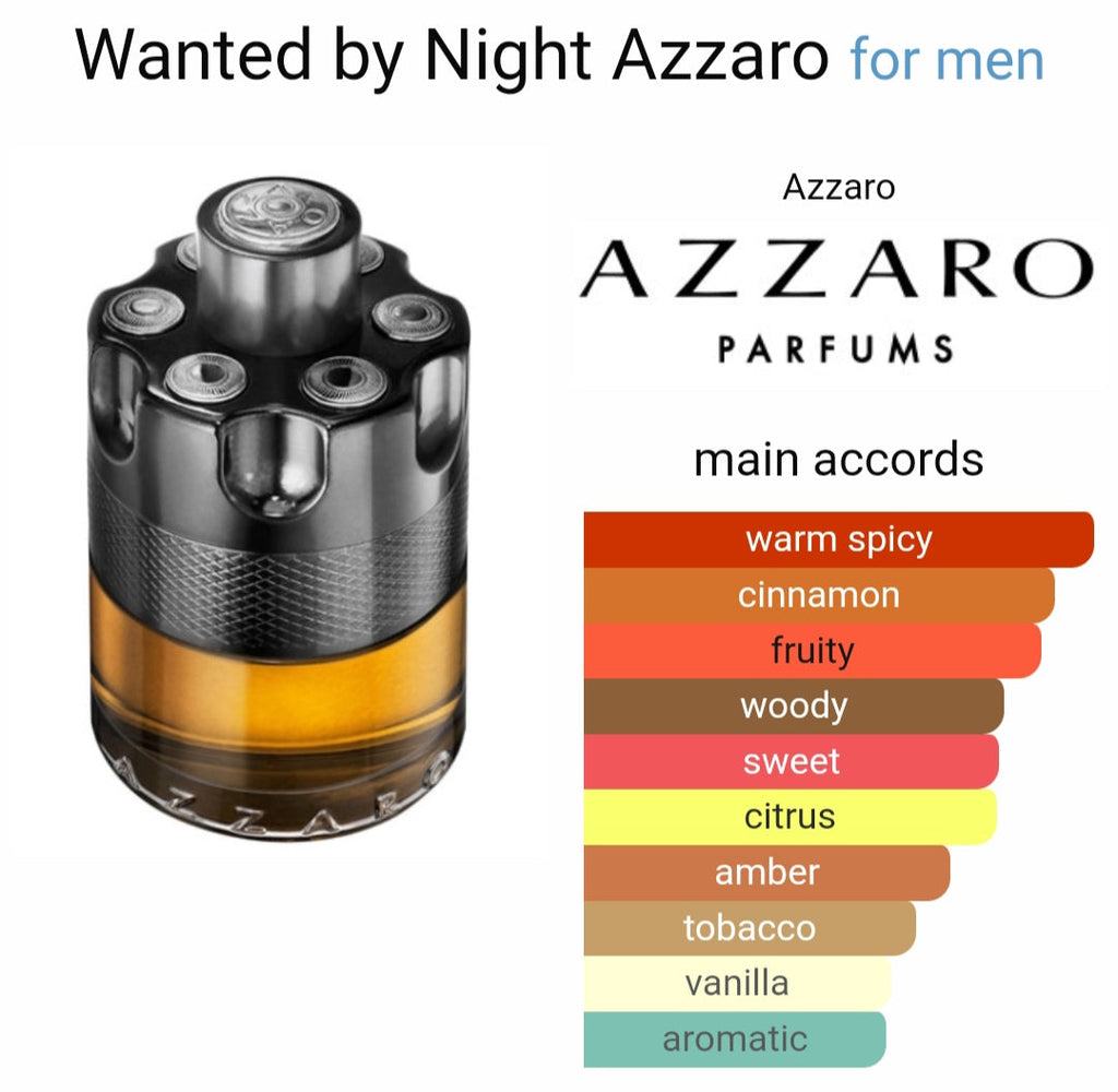 AZZA*O WAN*ED BY NIGHT EDT