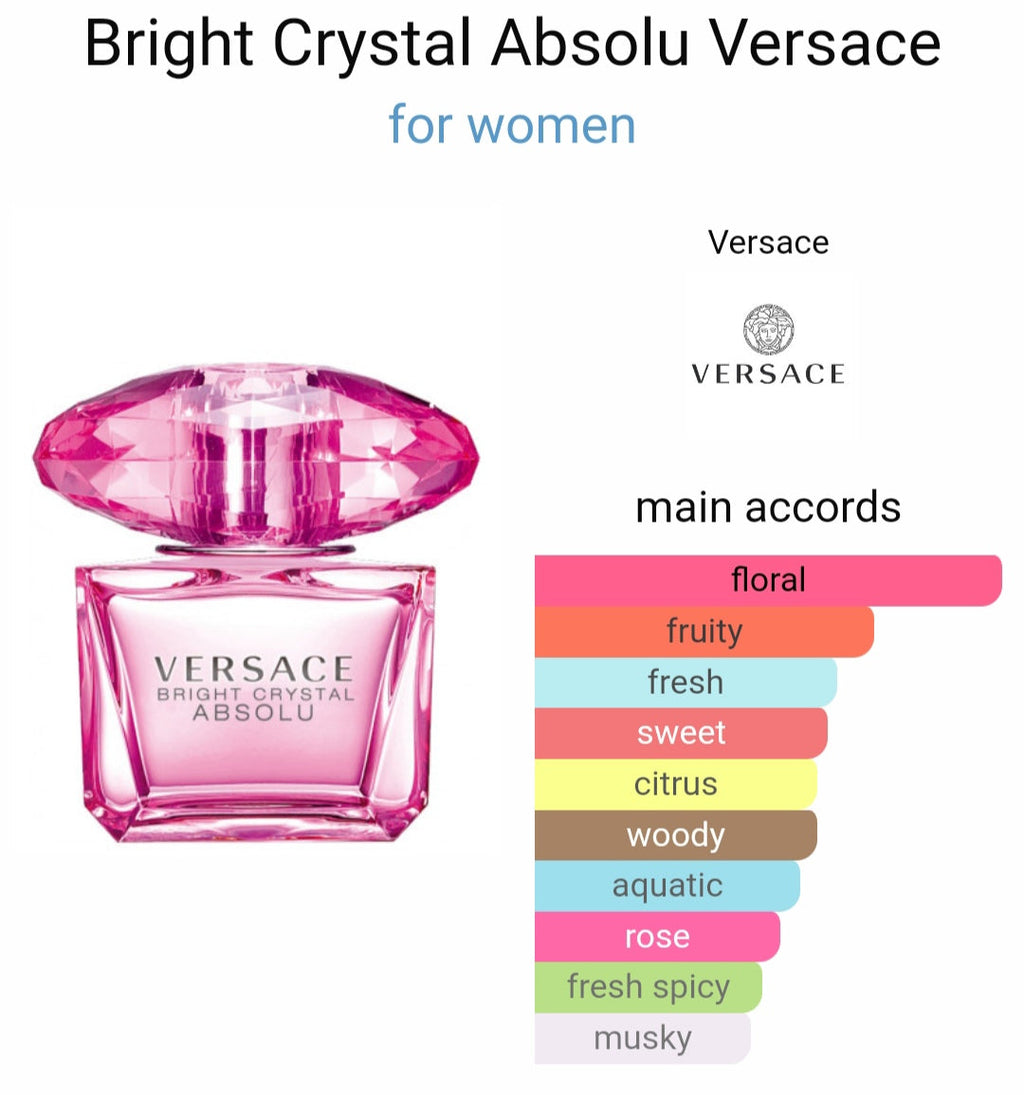 Ve*sacce b*ight cr*stal a*solu Eau De Perfume