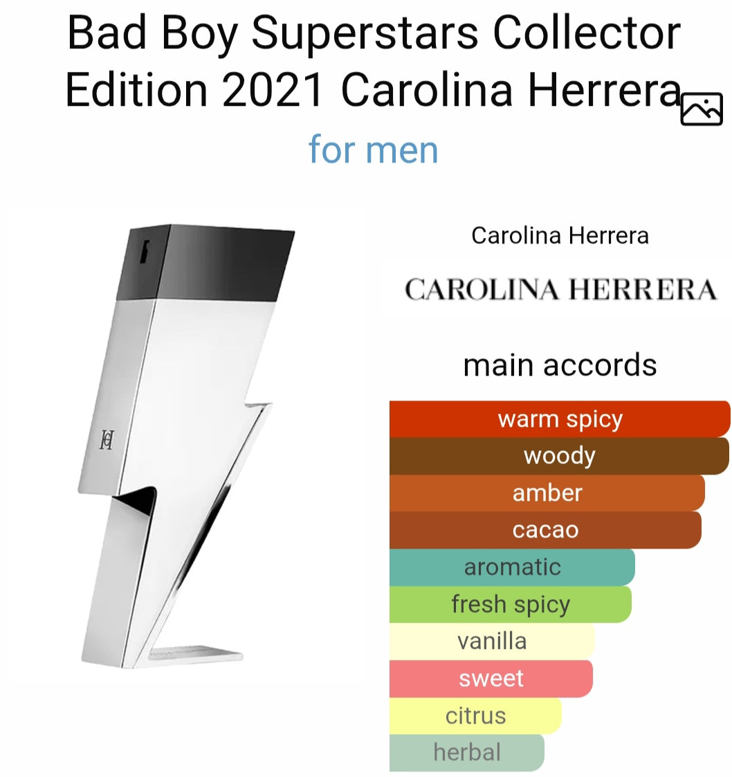 C*roolina H*rrera B*d Booy Supe*staars EDT