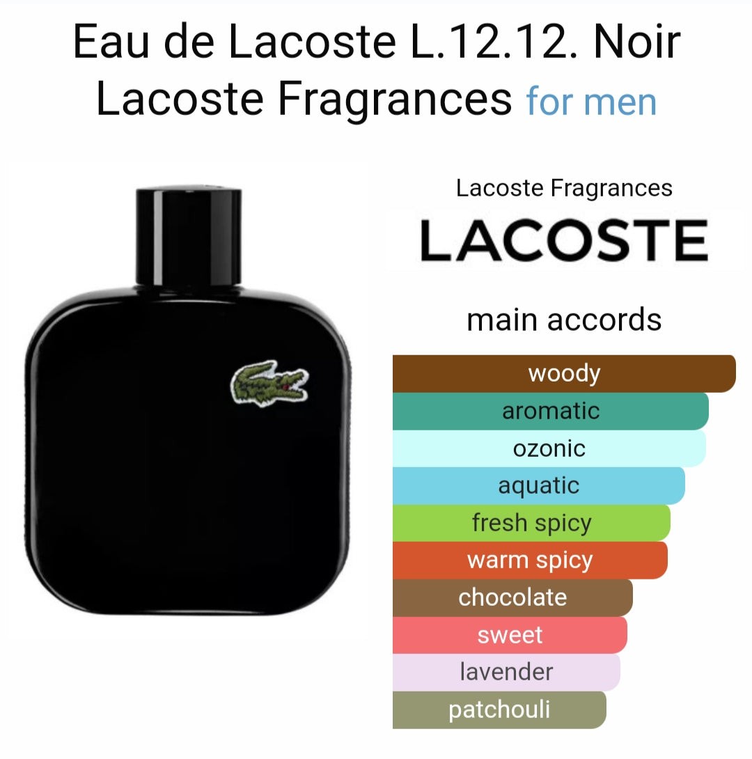 La*oste NOIIR EAU DE TOILETTE