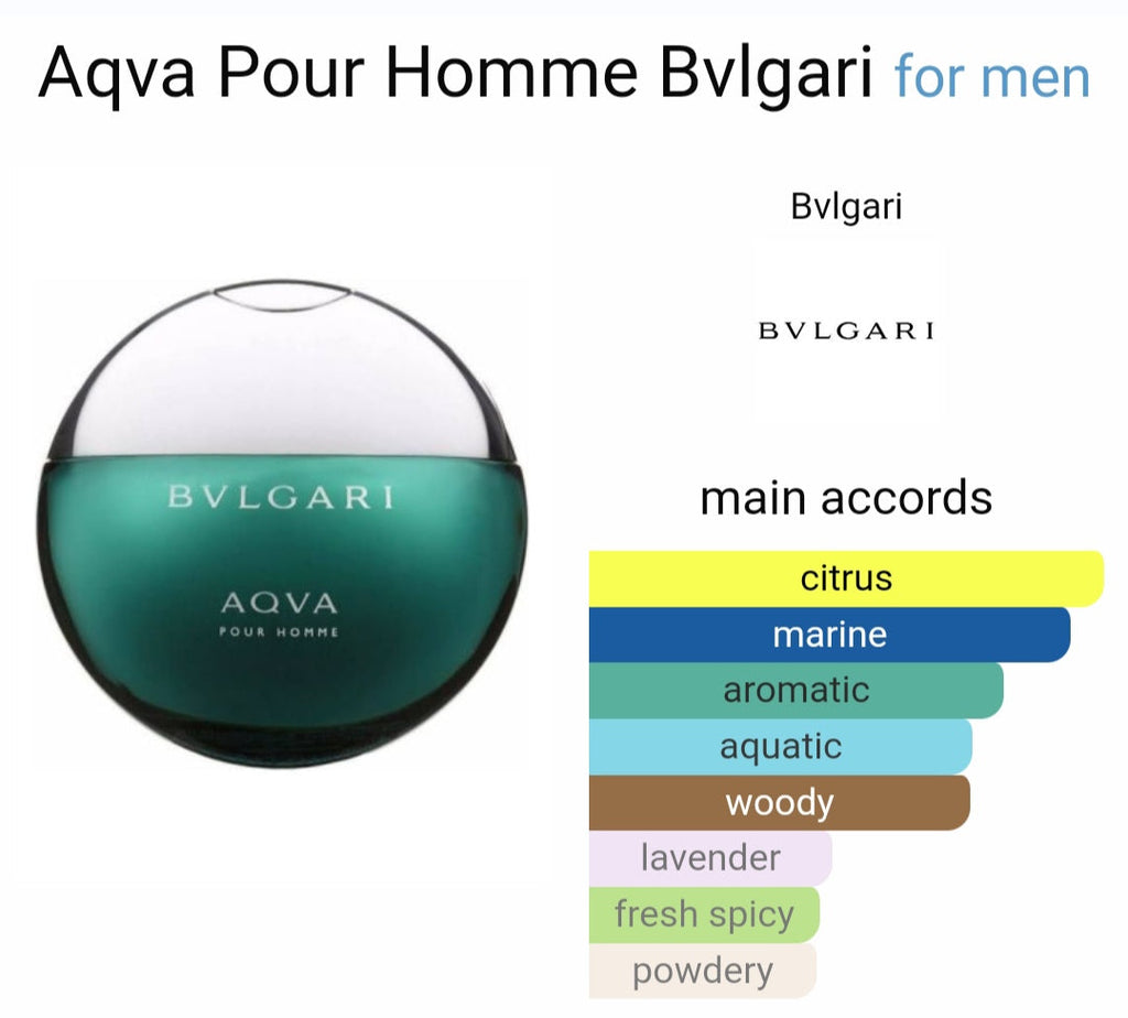 Bvl*arii Aq*a Pour Ho*me Eau De Toilette