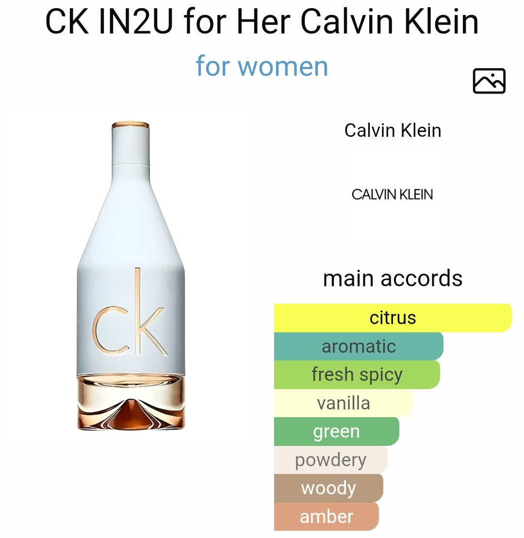 C*lviin K*einn In 2 U EDT