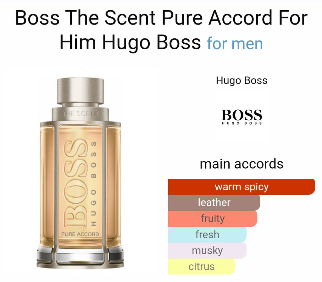 H*go B*ss The Scent Pure Accord