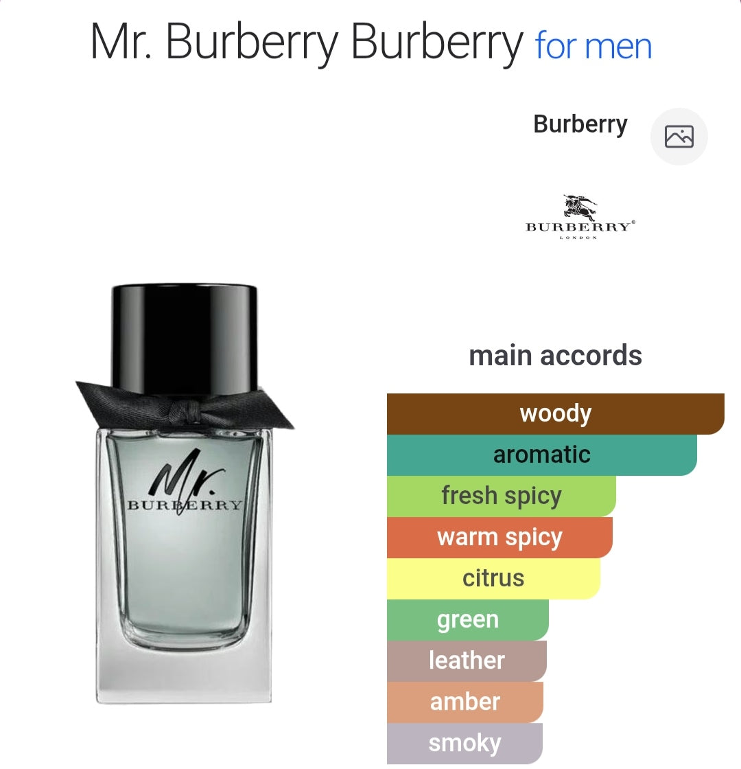 Mr Bur*erry EDT