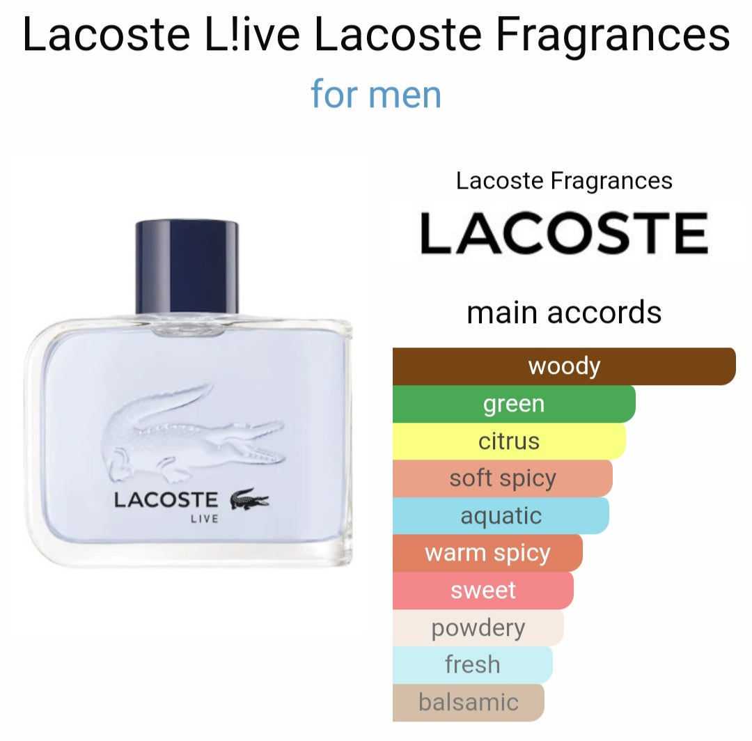 La*oste L*ve for men Eau De Toilette
