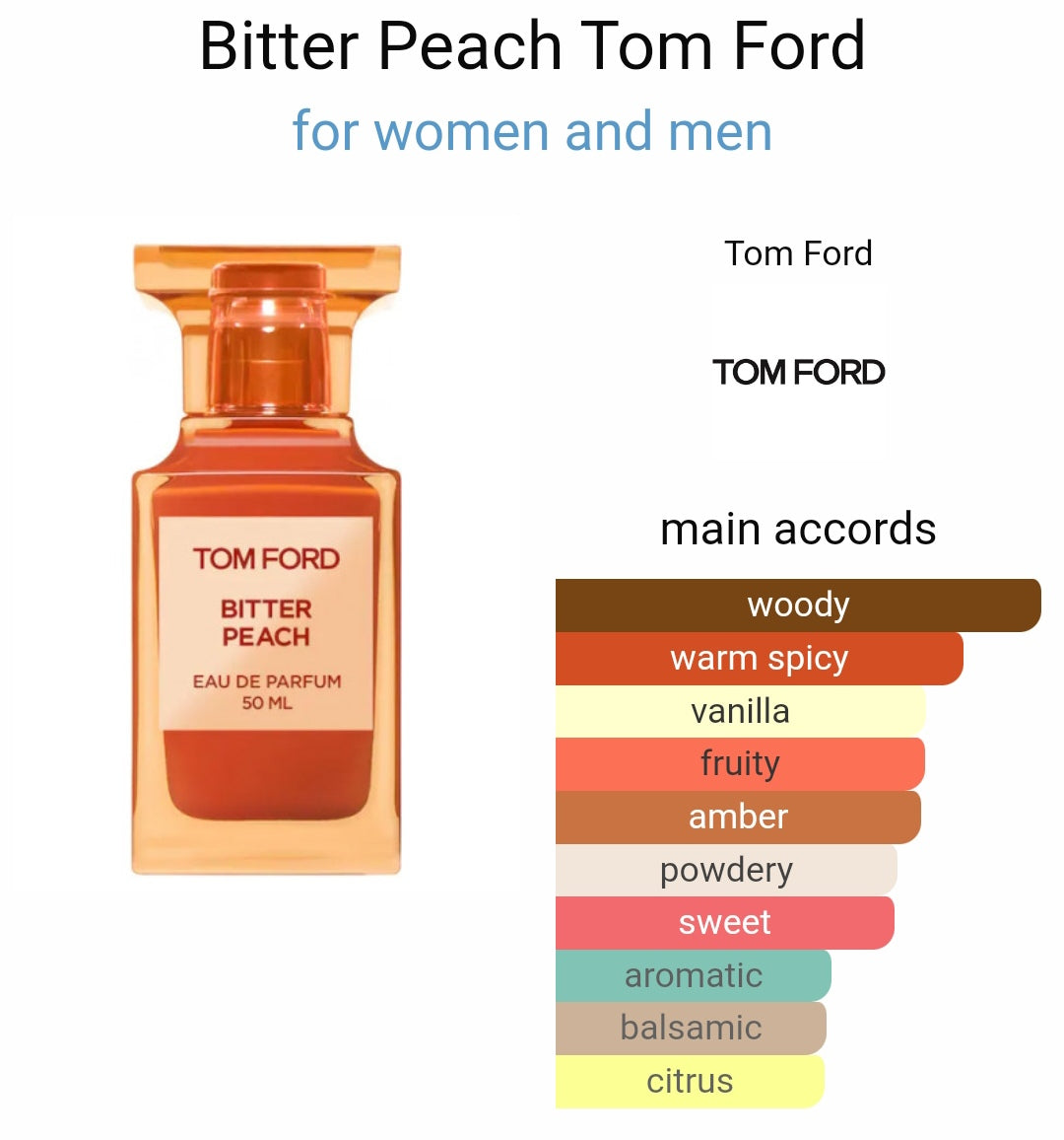 T*m Fo*d Bi*ter P*ach Eau De perfume (PREMIUM)